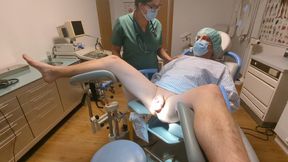 Urological examination with patient Ben