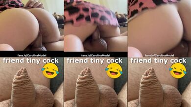 Big Ass Rides Tiny Premature Cock To Gushing Creampie Blast