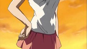 Anime babe rides dick like a horny cowgirl