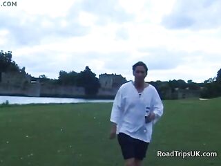 British teen lesbos roadtrip to Kent