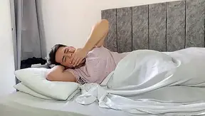 My stepbrother comes home from a party very late at night'gets into my bed'and secretly