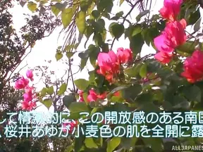 Outdoor Pleasure: Small-Busted Ayu Sakurai Gets Thoroughly Fucked Well