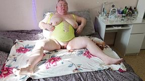 Busty Bimbo with Massive Boobs and Lush Furry Puss