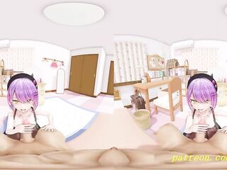 VR180 Holo Oral pleasure