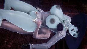 alcina dimitrescu spooning on top - resident evil village