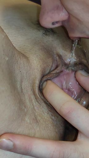 I pee in his mouth when he licks my!   Clip 1