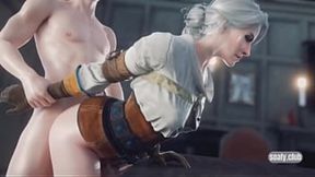 NEW CIRI'S CUNT&#x1F32E;&#xFE0F; GETS ROCK HARD DICK&#x1F346; IN NEW ANIMATION