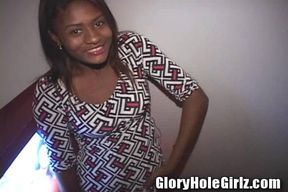 Black Chick Facials Glory Hole Ebony Boner Blower
