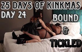 25 Days of Kinkmas Day 24: Bound and Tickled
