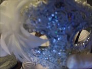 Masked Girl in White Pt5! A shy masked girl face reveal! Here is Amy!