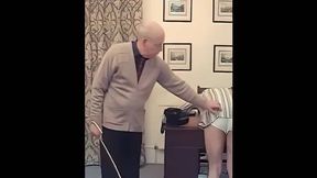 Daddy Headmaster Punishes Twink for Smoking