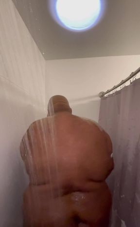 Weight in, shower and baby oil