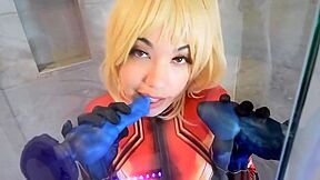 Captain Marvel Alien Gangbang