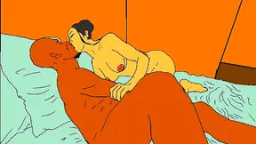 Ebony Goddess Explores Forbidden Desires with Handsome Handyman in Hot Hentai Fantasy