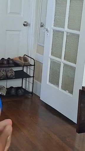 Perfect Dick Stepdad Fucks Boy in Blue Underwear