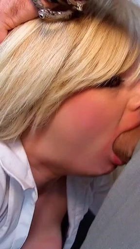 Bonnie Rose is sexy as a housemaid and the Landlord notices that too