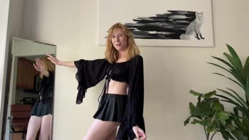 Sierra Ky's Sizzling Slender Try-On Haul - Mini Skirts & Transparent Delights!