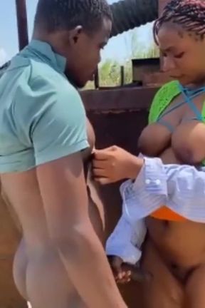 Lagos Lagoon Crazy Outdoor Fuck