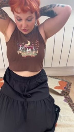 Come and worship my hairy pits like a good boy