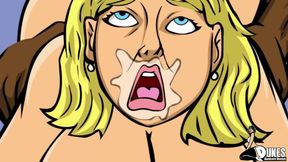 Jamal's confessions fucking a big booty blonde MILF