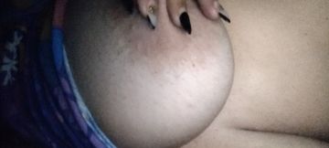 Two giant tits waiting to be touched