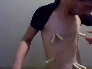 Experimental Clothespins Play