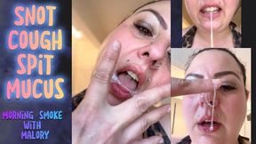 Snot Goddess: Malory Gets Messy with Snot, Cough, Spit & Mucus Play Before the Beach
