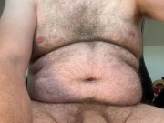 Big Dick Slapping  Fat Cock Edge and Cum