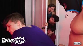 TWINKPOP - Twink Fucker Zane Empties His Balls On Jake Preston&#039;s Face After A Hard Pounding
