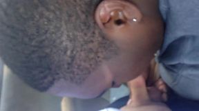 Public BJ From My Chub Slut