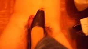 Casual friday shoejob part 3