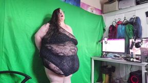 SSBBW Sensual Movements and Strip