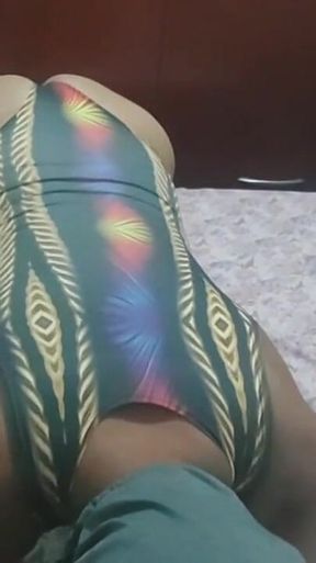 Ladysilva in a Sexy New Bodysuit Got Her Ass Hotter Even Though I Wanted to Fuck This Ass