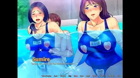 Neighbors Steamy Pool Encounter Turns into Wild Threesome Fun