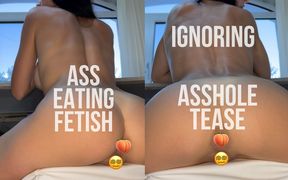 Ass Eating POV, Asshole Fetish, Ignoring Fully Nude