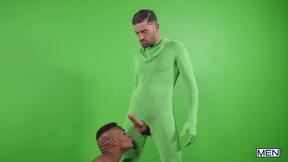 ”Sensual interracial gay sex with Adrian Hart & Chris Damned”