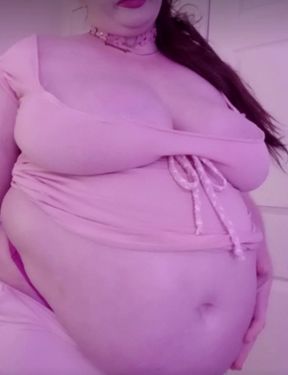 Fat Bellied Slut Chugs Soda