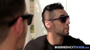 BuddiesNextDoor.com - Sexy big-dick hunks ram each other hard and suck dick in a feve