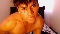 Latino Twink Posing, Teasing in Sexy Underwear & Cum Get Me Show!