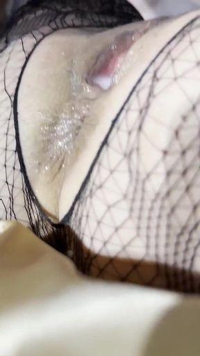 Creampie with Hubby Eating It up....