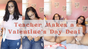 Teacher Makes Valentine&#039;s Day Deal