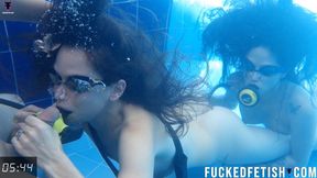WMV Premier Part 1 Threesome underwater Scuba oralsex Yessica Bunny Helen Star 741