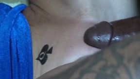 Wife With Queen Of Spades Tattoo
