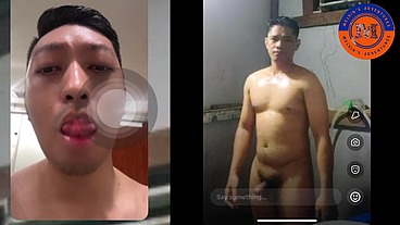 Cam Sex with Horny Indonesian Hunk