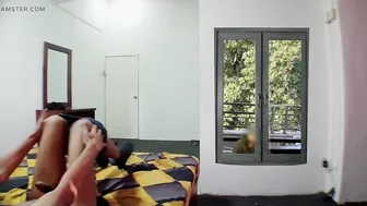 Twink Strips and Jerks Off Outdoors While Being Watched
