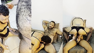 Meu marido me fez usar lingerie e me tratou igual putinha