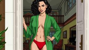 Married Housewife Loves Fucking Big Black Cocks While Her Husband Isn&#039;t Looking. Cartoon. Hentai