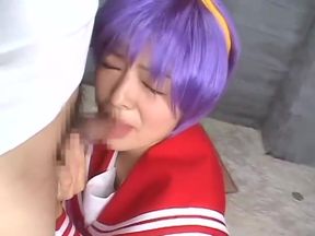 Lucky Star Tsukasa blowjob