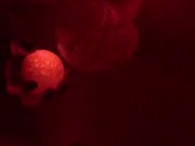 Under water Fleshlight fuck in our backyard hot tub while a drone flew over