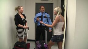 Stepmom asks stepdaughter for threesome fuck to stay out of prison